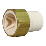 1" CPVC x FIP Adapter Brass Threads (Cts2105L)