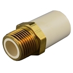 1" CPVC x Mip Adapter Brass Threads (Cts2115L)