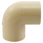 Charlotte CTS 02300 1400 90 deg Elbow, 1-1/2 in Nominal, Socket End Style, CPVC, Domestic