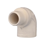Charlotte CTS 02304 0600 90 deg Street Elbow, 1/2 in Nominal, Spigot x Socket End Style, CPVC, Domestic