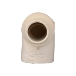 Charlotte CTS 02304 0600 90 deg Street Elbow, 1/2 in Nominal, Spigot x Socket End Style, CPVC, Domestic