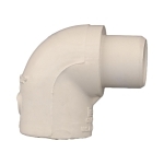 Charlotte CTS 02304 0600 90 deg Street Elbow, 1/2 in Nominal, Spigot x Socket End Style, CPVC, Domestic