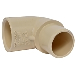 Charlotte CTS 02304 0800 90 deg Street Elbow, 3/4 in Nominal, Spigot x Socket End Style, CPVC, Domestic