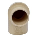 Charlotte CTS 02304 0800 90 deg Street Elbow, 3/4 in Nominal, Spigot x Socket End Style, CPVC, Domestic