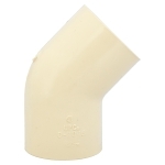 Charlotte CTS 02309 1200 45 deg Elbow, 1-1/4 in Nominal, Socket End Style, CPVC, Domestic
