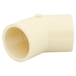 Charlotte CTS 02309 1400 45 deg Elbow, 1-1/2 in Nominal, Socket End Style, CPVC, Domestic