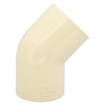 Charlotte CTS 02309 1400 45 deg Elbow, 1-1/2 in Nominal, Socket End Style, CPVC, Domestic