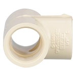 Charlotte CTS 02400 0600 Tee, 1/2 in Nominal, Socket End Style, CPVC, Domestic