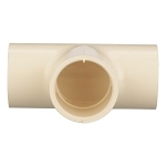 Charlotte CTS 02400 1000 Tee, 1 in Nominal, Socket End Style, CPVC, Domestic