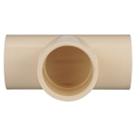 Charlotte CTS 02400 1600 Tee, 2 in Nominal, Socket End Style, CPVC, Domestic