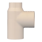 NIBCO® M099450 4711 Tee, 1 x 1 x 3/4 in Nominal, CTS Slip End Style, CPVC, Domestic