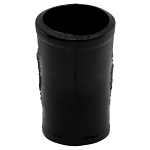 Charlotte NH 00014 0800 1/16 DWV Pipe Bend, 2 in Nominal, Spigot End Style, Cast Iron, Black, Domestic