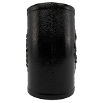 Charlotte NH 00014 0800 1/16 DWV Pipe Bend, 2 in Nominal, Spigot End Style, Cast Iron, Black, Domestic