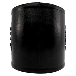 Charlotte NH 00014 1200 1/16 DWV Pipe Bend, 4 in Nominal, Spigot End Style, Cast Iron, Black, Domestic