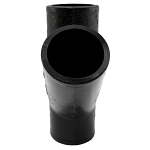 Charlotte NH 00020 0800 Pipe Wye-Branch, Fitting/Connector: Wye, 2 in Nominal, Spigot End Style, Cast Iron, Black, Domestic
