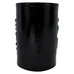 Charlotte NH 00022 1800 Combination Wye, Fitting/Connector: Reducing Wye, 4 x 4 x 2 in Nominal, Spigot End Style, Cast Iron, Black, Domestic