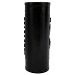 Charlotte NH 00028 0800 Sanitary Tee, 2 x 2 x 1-1/2 in, Spigot, Cast Iron, Black, Domestic