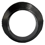 Charlotte NH 00040A 2600 Short Pipe Reducer, 6 x 4 in, Spigot, Cast Iron, Black, Domestic