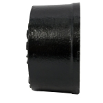 Charlotte NH 00050 1000 Blind Plug, 3 in Nominal, Spigot End Style, Cast Iron, Black, Domestic
