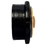 Charlotte NH 00052S 1200 Tapped Ferrule, 4 x 3-1/2 in, Spigot x FNPT, Cast Iron, Domestic
