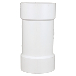 Charlotte PVC 00444X 1400, 6 in nominal, Hub x Hub x FNPT end style, SCH 40/STD, PVC, Domestic