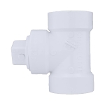 Charlotte PVC 00444X 1600, 8 in nominal, Hub x Hub x FNPT end style, SCH 40/STD, PVC, Domestic