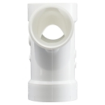 2" x 2" x 1-1/2" x 1-1/2 PVC Fixture Tee 04896