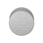 Charlotte PVC 02116 0600, 1/2 in nominal, Socket end style, SCH 40/STD, PVC, Domestic