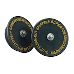Cherne® Clean-Out Gripper® 270138 Mechanical Pipe Plug, 3-1/2 in Pipe, 2.2 in L, 17 psi Back Working, ABS, Black, Import