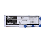 Dearborn® 704BN-1 P-Trap, 1-1/2 in Nominal, 1-1/2 in Inlet x 1-1/2 in Outlet, Brass, Slip Joint Connection, Import