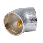 Dearborn® 1664SL-2 Solder Elbow, 1-1/4 in Nominal, 45 deg, Cast Brass, Polished Chrome, Import