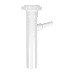 Dearborn® PP9816 Branch Tailpiece, 1-1/2 in Pipe, 8 in L, Slip Joint Connection, Polypropylene, Import