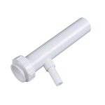 Dearborn® PP9818 Branch Tailpiece, 1-1/2 in Pipe, 8 in L, Slip Joint Connection, Polypropylene, Import