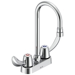 DELTA® 27C4842 TECK® Heavy Duty Lavatory Sink Faucet, Polished Chrome, 2 Handles, 1.5 gpm Flow Rate