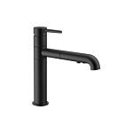 DELTA® 4159-BL-DST Trinsic® Kitchen Faucet, Commercial, 1.8 gpm Flow Rate, 120 deg Swivel Spout, Matte Black, 1 Handles, 1/3 Faucet Holes