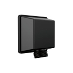 DELTA® 50570-BL Square Wall Elbow, 1/2 in, FNPT, Brass, Import