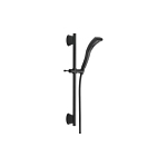 DELTA® 51579-BL Universal 1-Setting Hand Shower, 1.75 gpm, 82 in L Hose, Matte Black, Import