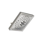 DELTA® 52684-SS-PR Universal Showerhead With H2Okinetic® Technology, 1.75 gpm Max Flow, 3 Sprays, 7-5/8 in L x 7-5/8 in W x 3-1/2 in H Head, Import