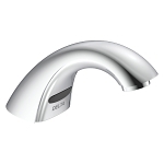 DELTA® 590LF-LGHGMHDF Lavatory Faucet, HDF®, 0.5 gpm, 3-3/4 in H Spout, 1 Faucet Holes, Polished Chrome, Function: Touchless