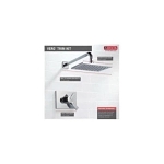 DELTA® 9159T-AR-DST Trinsic® Kitchen Faucet, 1.8 gpm Flow Rate, Arctic™ Stainless Steel, 1 Handles, 1 or 3 Faucet Holes, Function: Traditional, Commercial