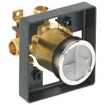 DELTA® R10000-UNBXHF Universal High Flow Tub and Shower Rough-In Valve Body, Forged Brass Body