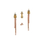 DELTA® R2700 Adjustable Rough-In Valve, 60 psi, 18 gpm, Solid Fabricated Brass Body
