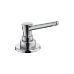 DELTA® RP1001AR Classic Soap/Lotion Dispenser, 13 oz Capacity, Deck Mount, Brass