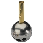 DELTA® RP212 Replacement Knob Handle Ball Assembly, For Use With Single Knob Handle Faucet, Stainless Steel