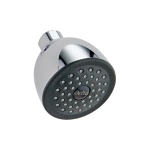 DELTA® RP38357 Universal Shower Head, Fundamentals™, 2 gpm Minimum, 1 Sprays, Wall Mount, 2-3/4 x 2-5/8 in Head, Import
