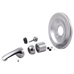 DELTA® RP54870SS 600 Tub and Shower Renovation Kit, Brilliance® Stainless Steel