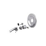DELTA® RP54870SS 600 Tub and Shower Renovation Kit, Brilliance® Stainless Steel