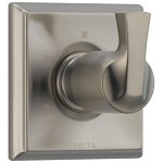DELTA® T11851-SS 2-Port 3-Setting Diverter Trim, Brilliance® Stainless Steel