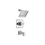 DELTA® T14451-WE Monitor® 14 Tub and Shower Trim, 1.75 gpm Shower, Polished Chrome
