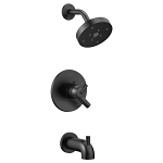 DELTA® T17459-BL Monitor® 17 Tub and Shower Trim, 1.75 gpm Shower, Matte Black